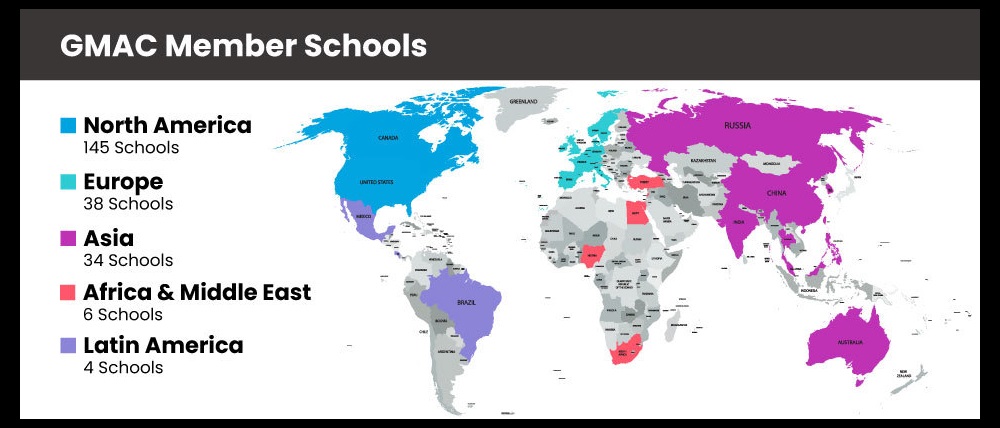 Map of Member Schools 
