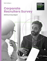 2023 GMAC corporate recruiters report cover thumb