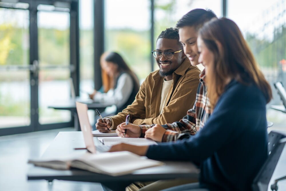 MBA students inside the classroom 