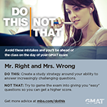 Do This, Not That: Mr. Right