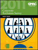 2011 Corporate Recruiters Survey Report Cover
