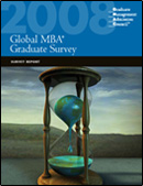 2008 Global MBA Graduate Survey Report Cover
