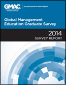 2014 Global Management Education Graduate Survey Report cover