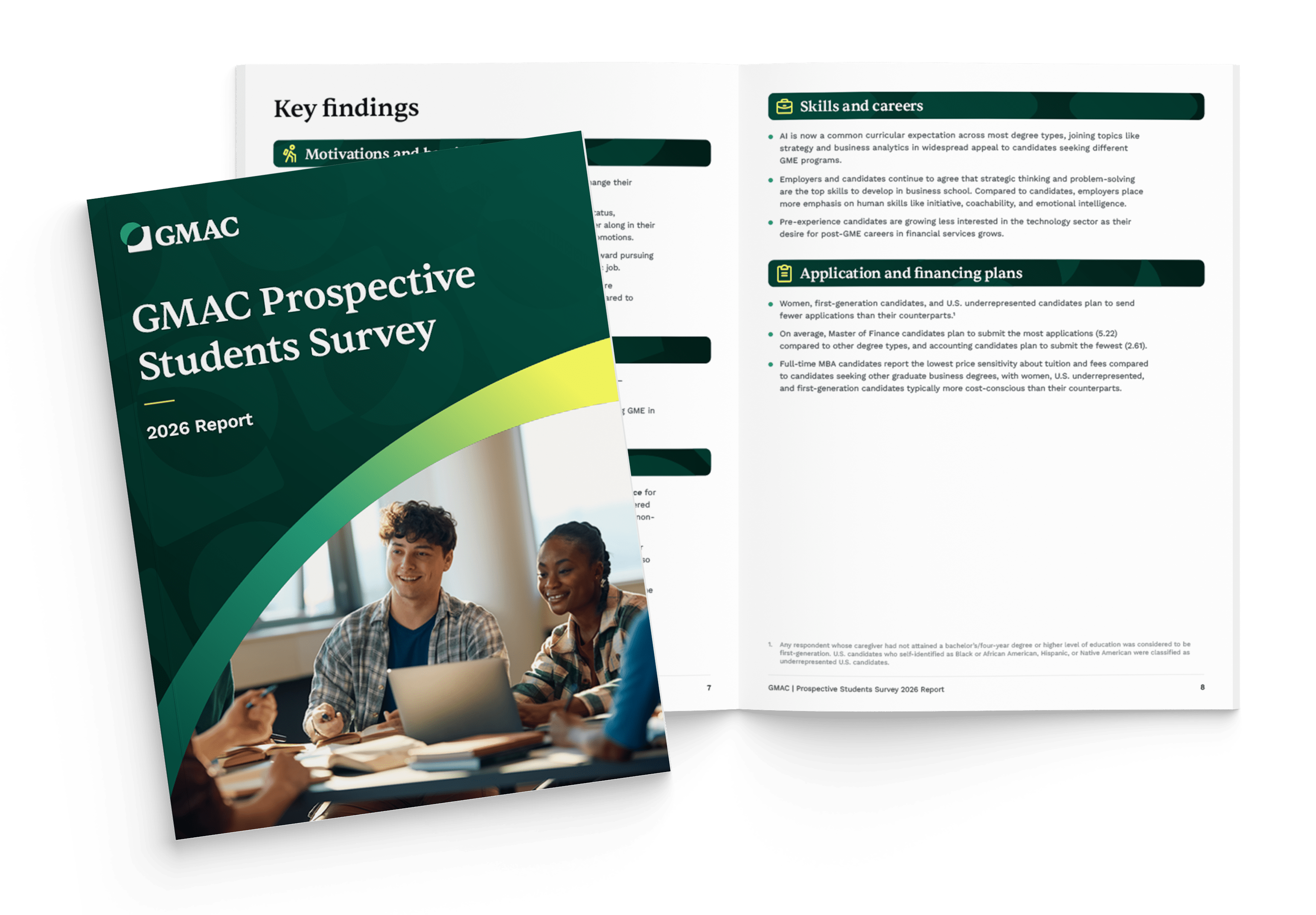 GMAC Prospective Students Survey 2026 Full Report Cover Spread