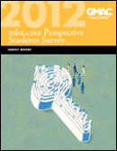 mba.com Prospective Students Survey 2012 Survey Report Cover