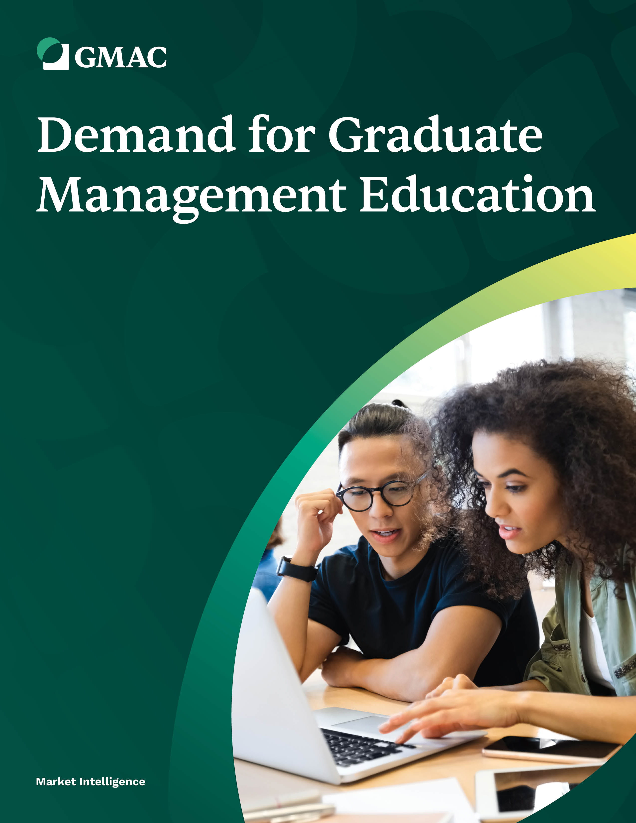 2025 Demand for Graduate Management Education Report Cover