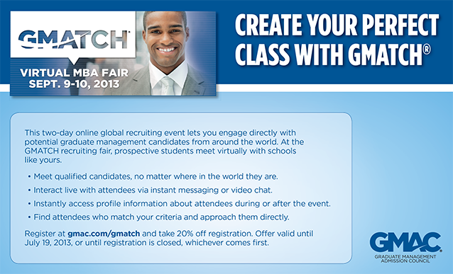 GMATCH postcard image