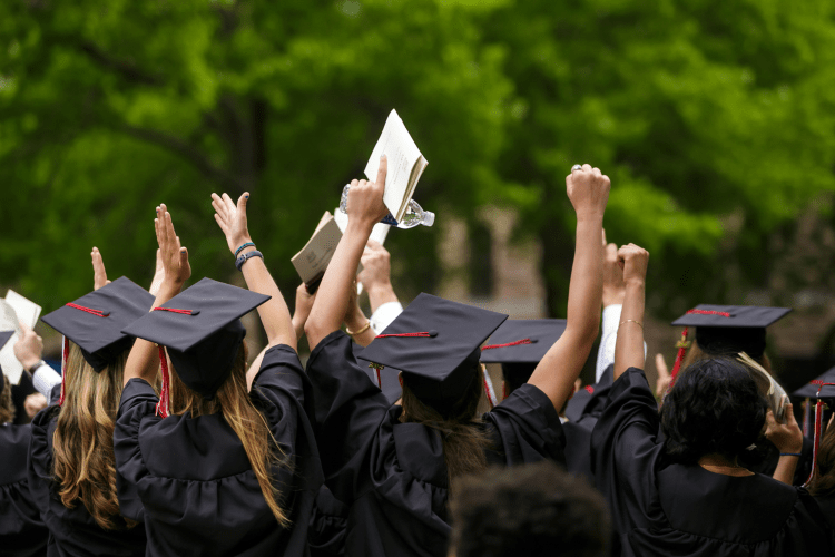 Celebrating graduation isnt always the end of the MBA journey tf11photo  iStock
