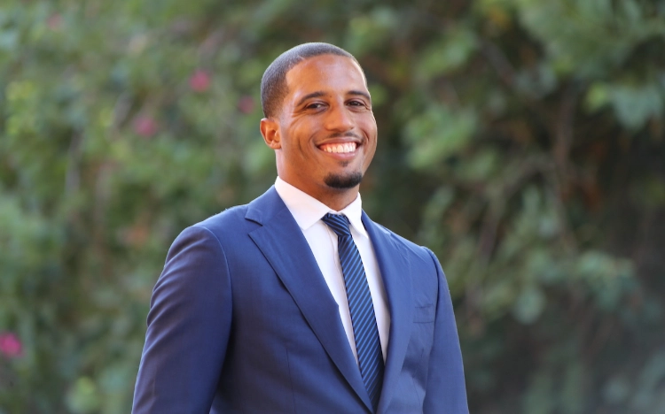 David Cooper who secured a position in Los Angeles after earning his MBA