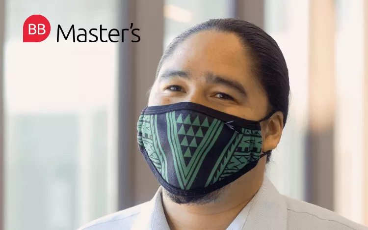 Christian Hopkins is using his dual MBA and Masters in Business Analytics to preserve the culture of his Native American tribe 