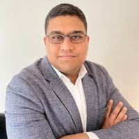 Headshot of GEM MBA graduate Adrit Adhikari